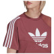 Adidas Γυναικεία κοντομάνικη μπλούζα Adicolor Split Trefoil